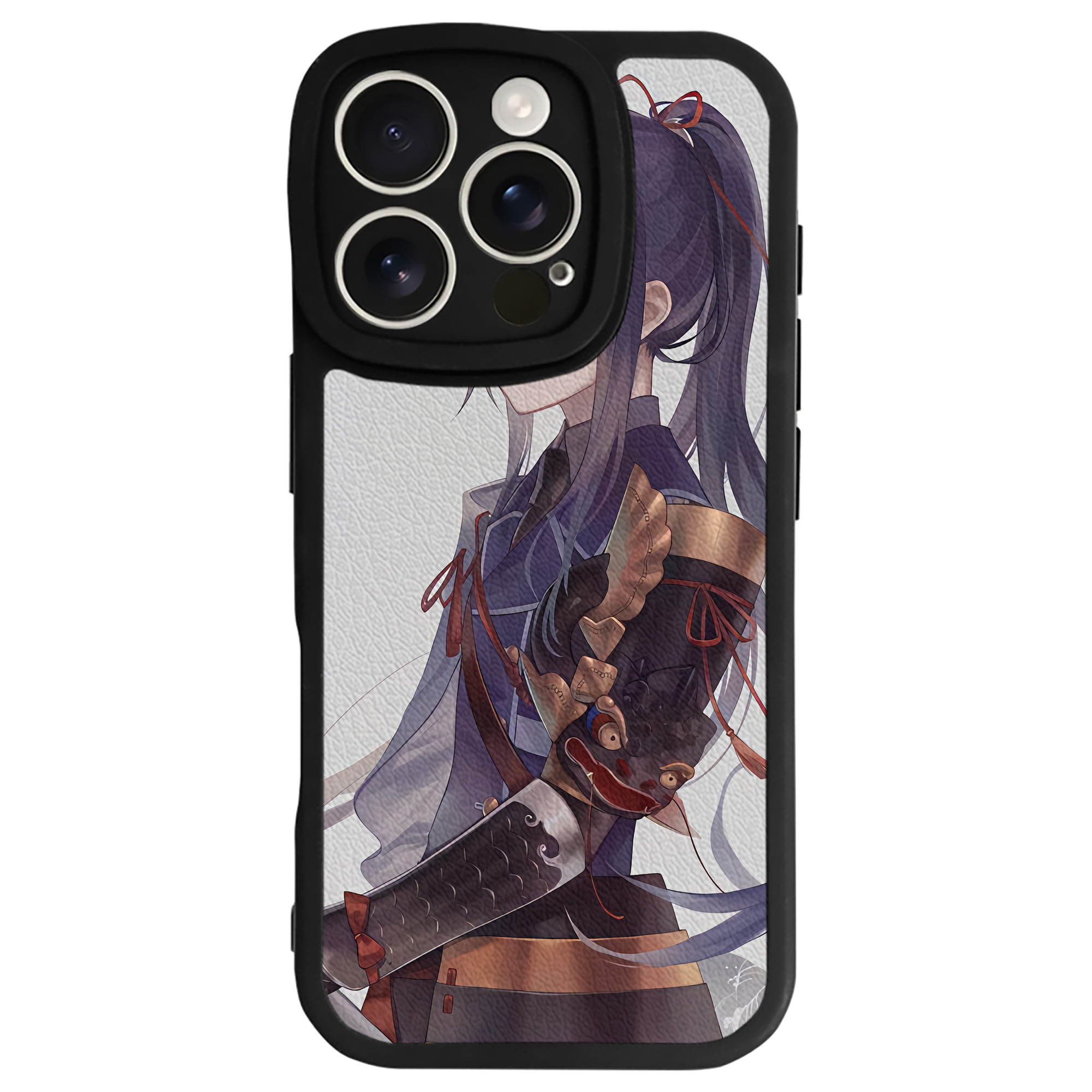 （画像用） 刀剣乱舞 Touken Ranbu 【iPhone 16シリーズ対応】シリコンスマホケース（レザー調） 材質：シリコン